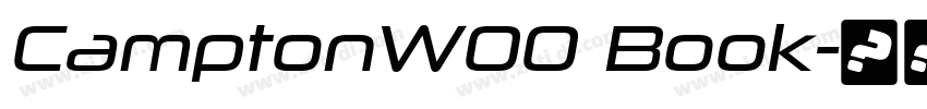 CamptonW00 Book字体转换 CamptonW00 Book字体转换